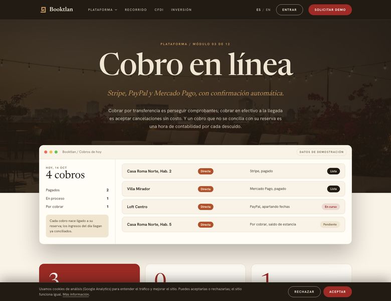 Booktlan, pantalla 3