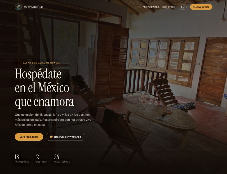 México Mi Casa, pantalla 2