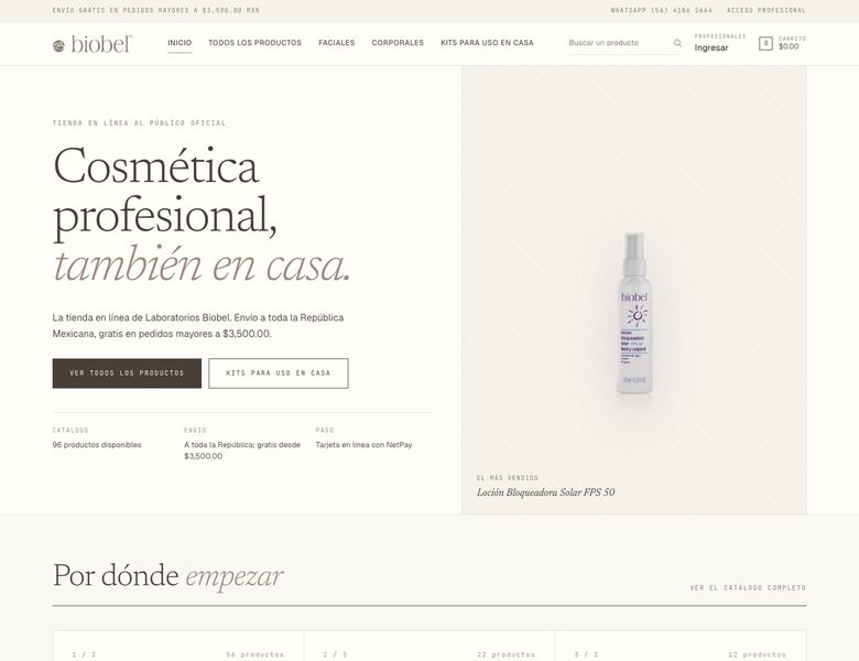 Tienda Biobel